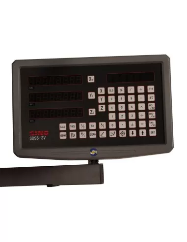 Trapano fresa da banco ad ingranaggi holzmann bf50dig 400v