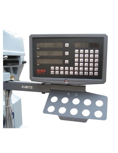 3 - Trapano fresa ingranaggi mandrino verticale e orizzontale holzmann bf600d 400v