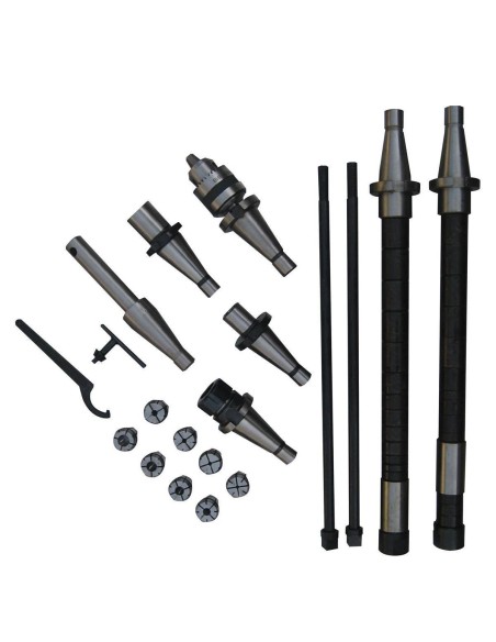 4 - Trapano fresa ingranaggi mandrino verticale e orizzontale holzmann bf600d 400v