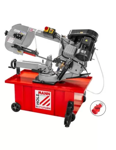 Segatrice sega nastro metallo discesa idraulica holzmann bs712turn 400v