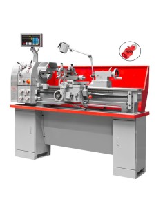 Tornio parallelo da ferro metallo con visualizzatore holzmann ed1000ndig 400v