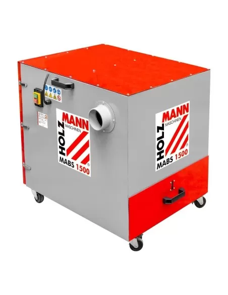 1 - Aspiratore polvere metalli trucioli metallici Holzmann mabs1500 230v