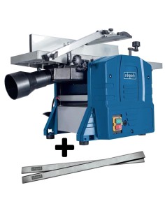 Pialla da banco filo spessore 204mm Scheppach hms860 + lame coltelli di ricambio