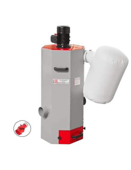 Aspiratore polvere metalli trucioli metallici Holzmann mabs750 400v