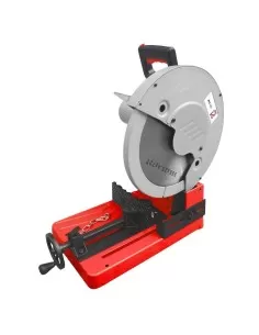 Mini Sega Troncatrice Per Legno E Metallo - 90W, 6000 RPM, Angolo Regolabile 0-45°, Dimensioni 25x14x15 Cm