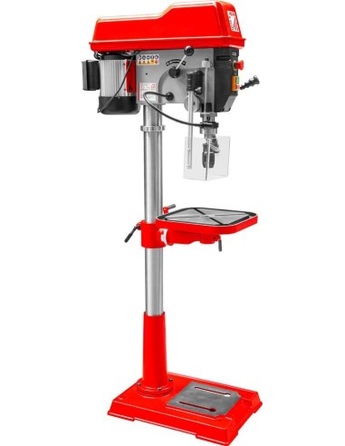 Trapano a colonna con trasmissione a cinghia 230v holzmann sb163vh