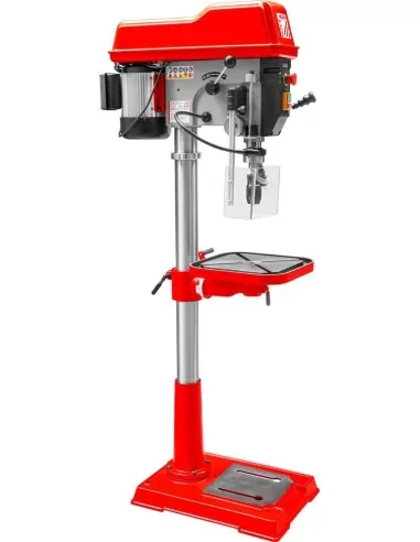 2 - Trapano a colonna con trasmissione a cinghia 230v holzmann sb163vh