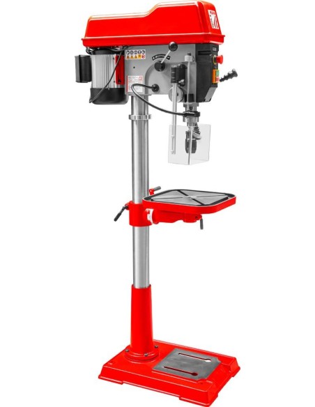 Trapano a colonna con trasmissione a cinghia 230v holzmann sb163vh
