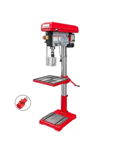 1 - Trapano a colonna con trasmissione a cinghia 400v holzmann sb4132lr