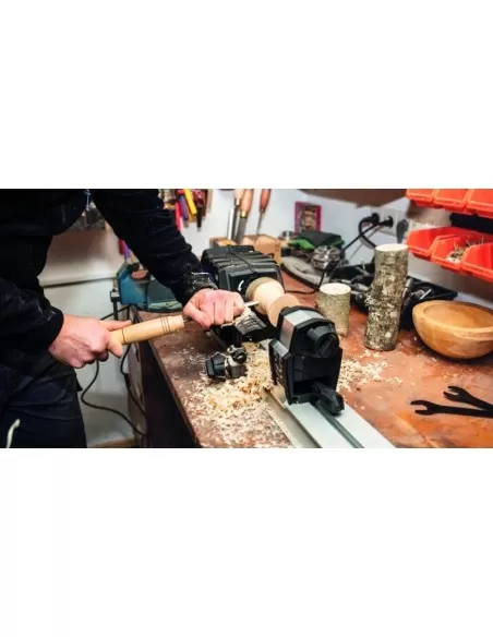 5 - Tornio per legno Scheppach dm600vario 550w 600mm + set 8 scalpelli sgorbie 5 - Tornio per legno Scheppach dm600vario 550w 600mm + set 8 scalpelli sgorbie