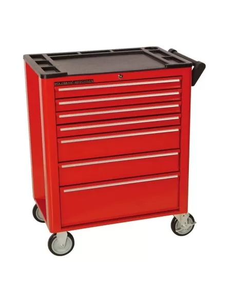 1 - Carrello cassettiera porta utensili attrezzi officina holzmann ww690l