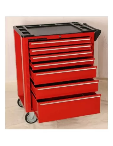 2 - Carrello cassettiera porta utensili attrezzi officina holzmann ww690l
