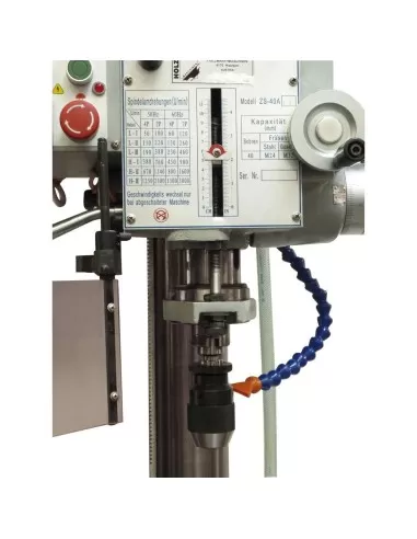 2 - Trapano a colonna con ingranaggi holzmann zs40hs 400v