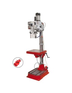 Trapano a colonna con ingranaggi holzmann zs50aps 400v