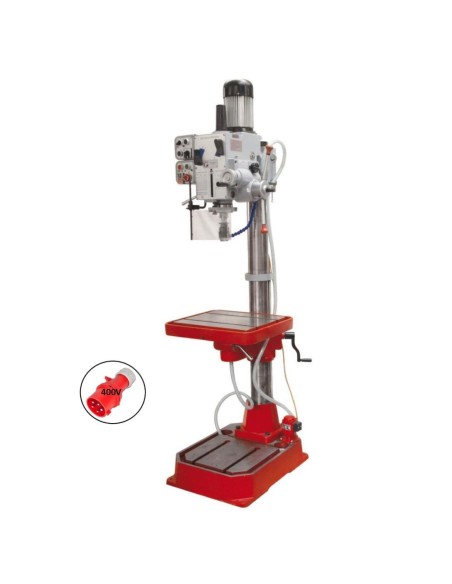 Trapano a colonna con ingranaggi holzmann zs50aps 400v