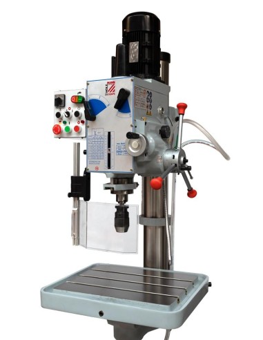 Trapano a colonna con ingranaggi holzmann zs50aps 400v