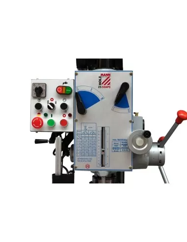 3 - Trapano a colonna con ingranaggi holzmann zs50aps 400v