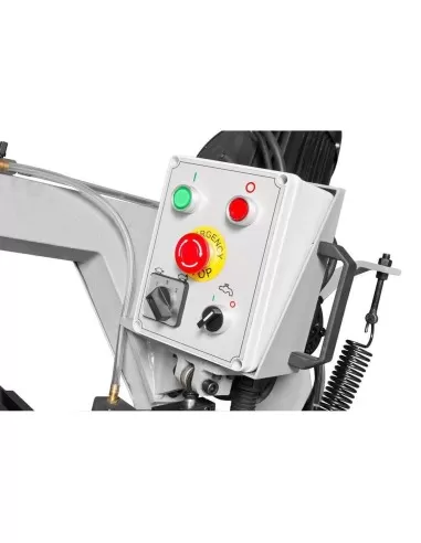 2 - Sega a nastro metallo con discesa manuale idraulica holzmann bs275top 230v