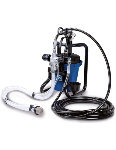 Spruzzatore vernice airless 750w pistola spruzzo verniciatura Scheppach acs3000