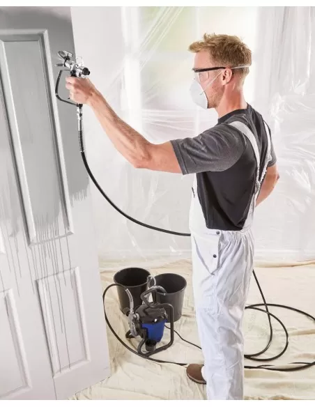 5 - Spruzzatore vernice airless 750w pistola spruzzo verniciatura Scheppach acs3000 5 - Spruzzatore vernice airless 750w pistola spruzzo verniciatura Scheppach acs3000