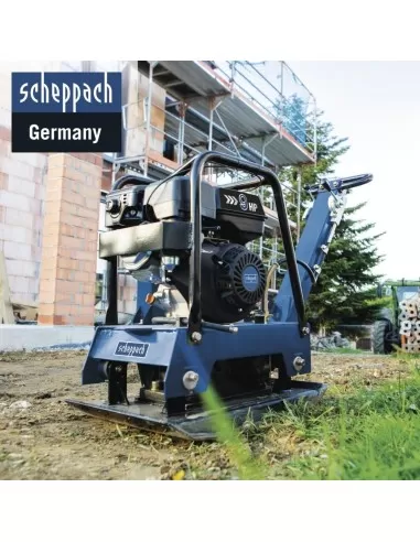 2 - Piastra vibrante a scoppio Scheppach hp3000s 30.5kN 6.5hp 270cc 158kg