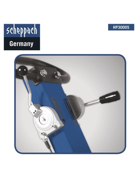 Piastra vibrante a scoppio Scheppach hp3000s 30.5kN 6.5hp 270cc 158kg