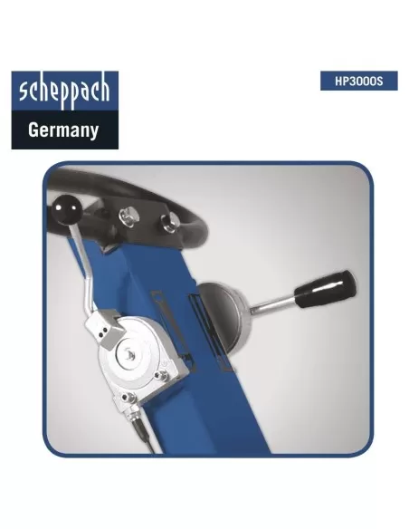 6 - Piastra vibrante a scoppio Scheppach hp3000s 30.5kN 6.5hp 270cc 158kg