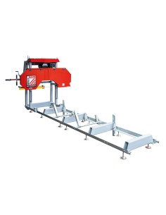 Segatronchi a scoppio con binario sega nastro a benzina holzmann bbs550smart-g