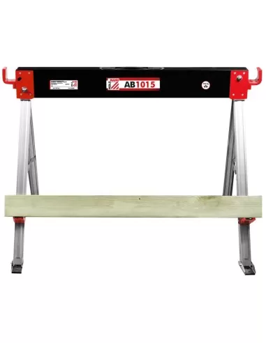 3 - Coppia cavalletti pieghevoli cavalletto richiudibile lavoro holzmann ab1015