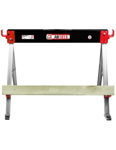 3 - Coppia cavalletti pieghevoli cavalletto richiudibile lavoro holzmann ab1015