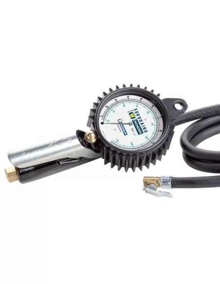 2 - Pistola gonfiaggio wonder by MICHELIN bar psi manometro pneumatici gomme + raccordo rng4101