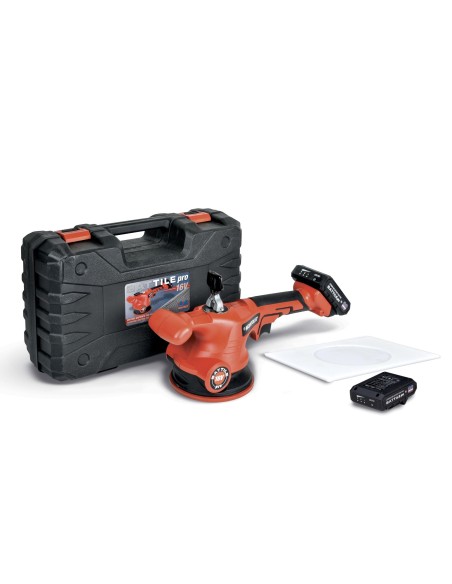 VENTOSA BATTENTE X PIASTRELLE LASTRE 2 BATTERIE 16V 2AH MONTOLIT BATTILE PRO 2B