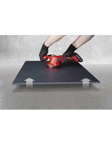 VENTOSA BATTENTE X PIASTRELLE LASTRE 2 BATTERIE 16V 2AH MONTOLIT BATTILE PRO 2B