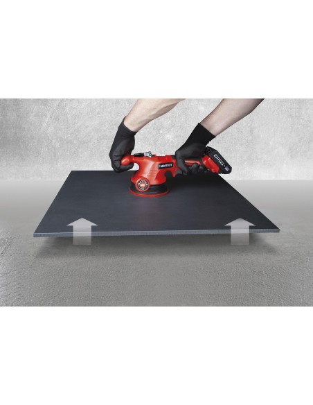 VENTOSA BATTENTE X PIASTRELLE LASTRE 2 BATTERIE 16V 2AH MONTOLIT BATTILE PRO 2B