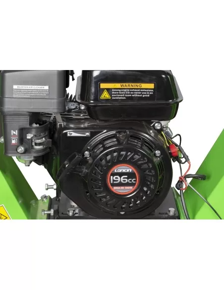 3 - Biotrituratore a scoppio Zipper zi-haek4100 4100w taglio 100mm