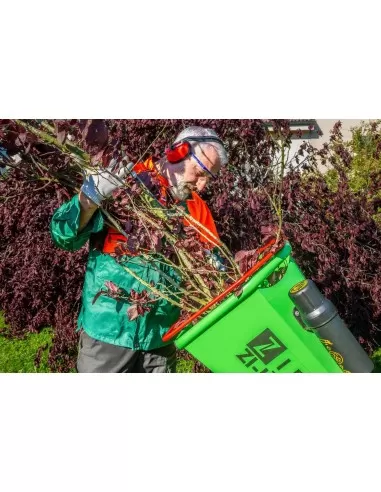 4 - Biotrituratore a scoppio Zipper zi-haek4100 4100w taglio 100mm