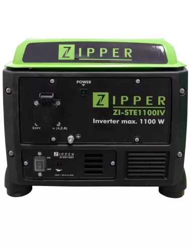2 - Generatore di corrente inverter 1100w Zipper zi-ste1100iv