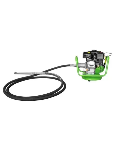 2 - Vibratore a scoppio x calcestruzzo cemento armato ago vibrante Zipper zi-br160y