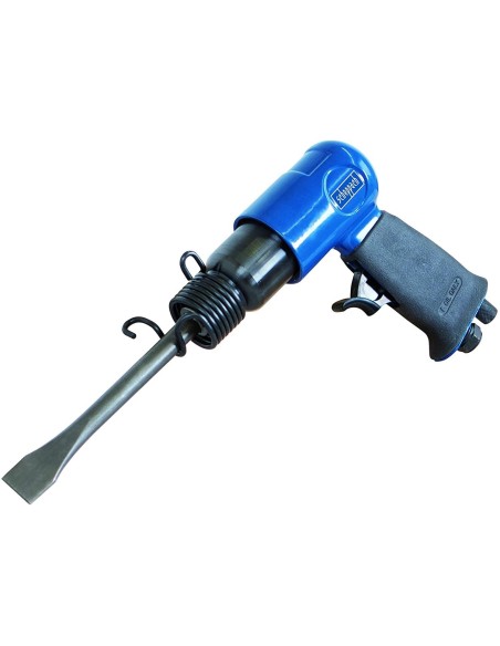 Kit martello scalpellatore + 5 scalpelli pneumatico aria Scheppach