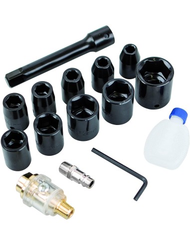 Avvitatore impulsi 1/2 10 bussole aria compressa pistola pneumatica Scheppach