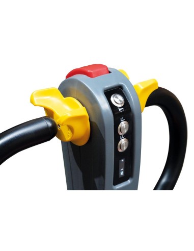 Transpallet elettrico a batteria 48v muletto 1500kg holzmann hub15flex