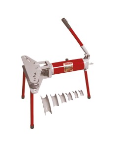 Curvatubi piegatubi 10 ton manuale idraulica 6 matrici 1/2" - 2" holzmann rbm10