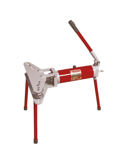 Curvatubi piegatubi 10 ton manuale idraulica 6 matrici 1/2" - 2" holzmann rbm10