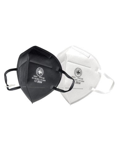 1 - Kit 20 mascherine pieghevoli per polveri Payper k8201 dust mask ffp2