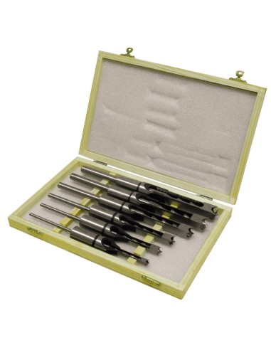 Serie 6 pz scalpelli da legno scalpello punta quadrata holzmann stm26b