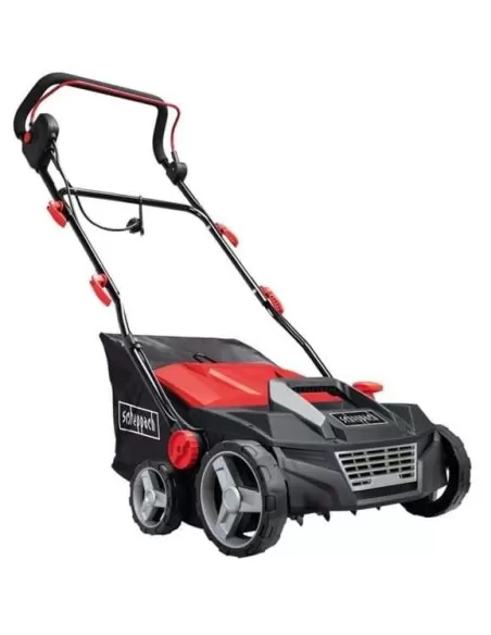 2 - Scarificatore elettrico 1600w 3 in 1 Scheppach sc38 cestello 45lt 16-24 lame