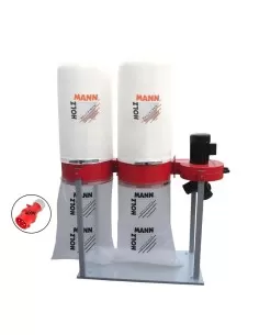 Aspiratore trucioli con doppio sacco aspiratrucioli holzmann abs4000 400v