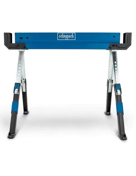 Cavalletti pieghevoli lavoro supporto appoggio richiudibile 2pz Scheppach mwb600