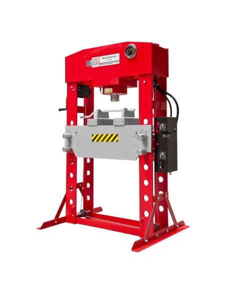 Pressa idraulica manuale e pneumatica 100t holzmann wp100h