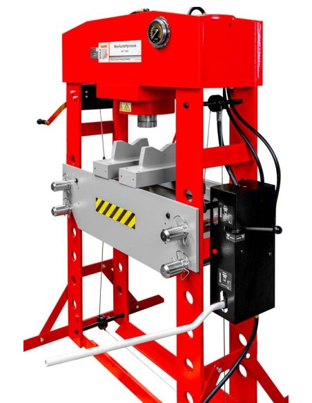 Pressa idraulica manuale e pneumatica 100t holzmann wp100h